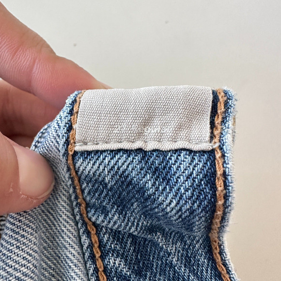 Everlane Boyfriend Jeans Womens 27 Regular 100% Cotton Distressed Button Fly - Picture 9 of 9